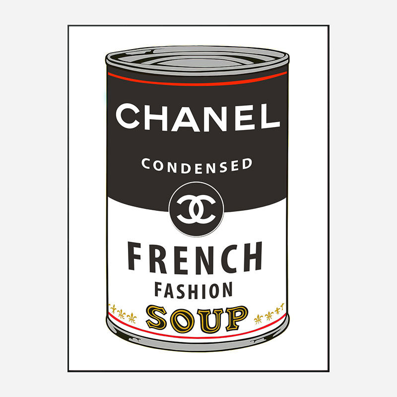 OliverGal　オリバーガル キャンベル シャネル　Fashion Soup Fashion Soup | Fashion and Glam Wall Art by Oliver Gal